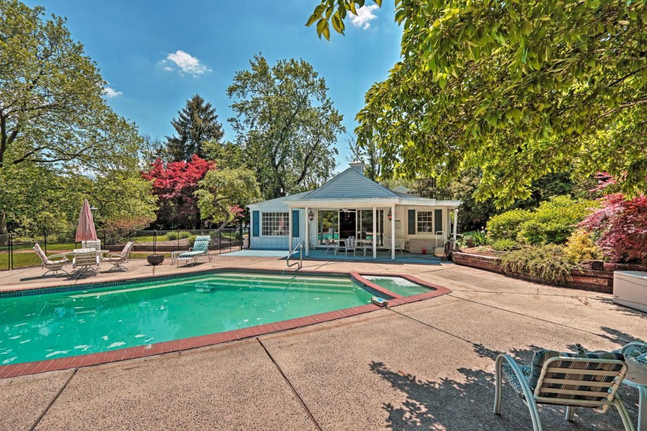 Morgan Hughes Homestead With Game Room And Pool! Lansdale Exteriör bild